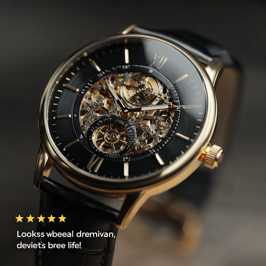 VOLTÉRA™ Roulette – Men's Luxury Skeleton Watch | Automatic, Waterproof, Elegant